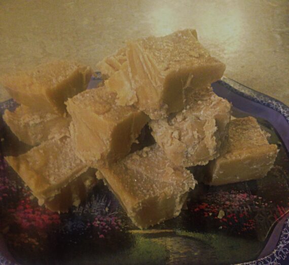 Smooth and creamy salted           peanut butter Fudge