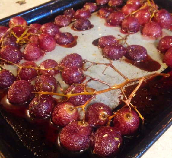 Roasted Grapes