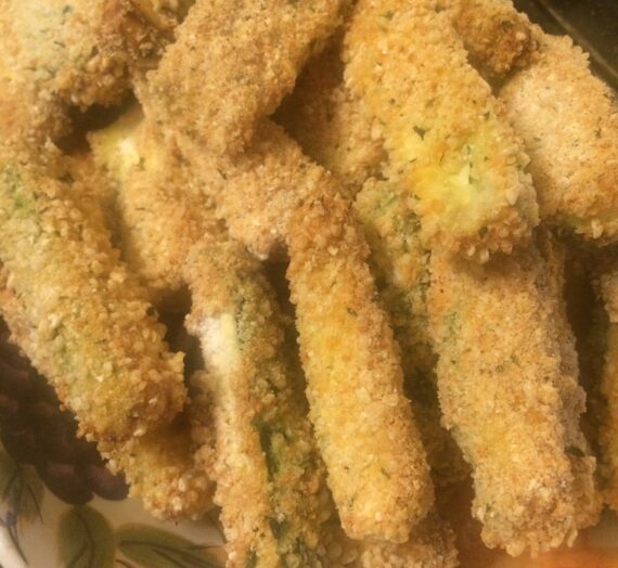 Crispy Baked Zucchini Sticks